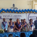 Vicepresidenta Raquel Peña encabeza graduación de la Escuela Laboral de San Cristóbal